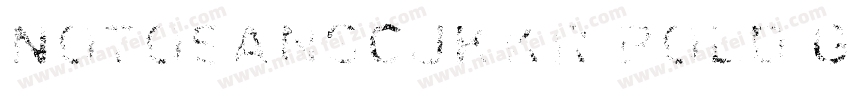 NotoSansCJKkr Bold GBpc字体转换